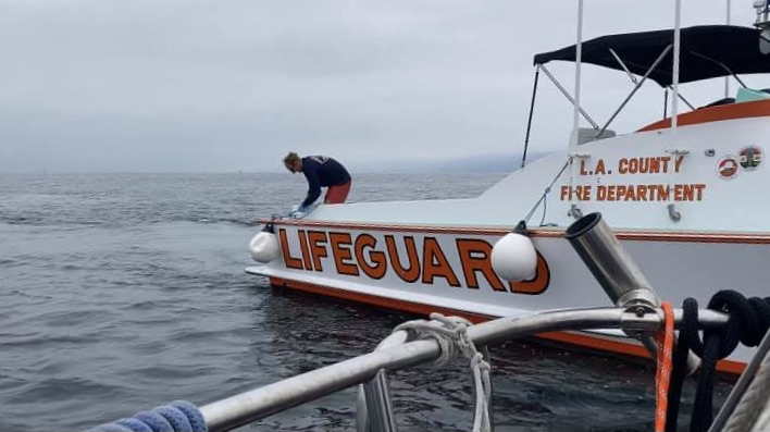 Life Guard rescue boat