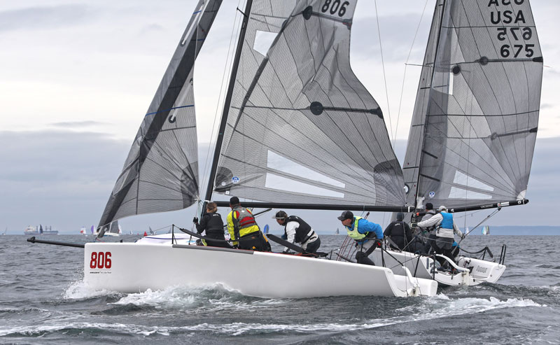 Two Melges 24s