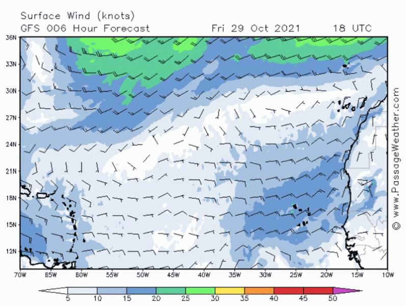 Leg 2 wind forecast