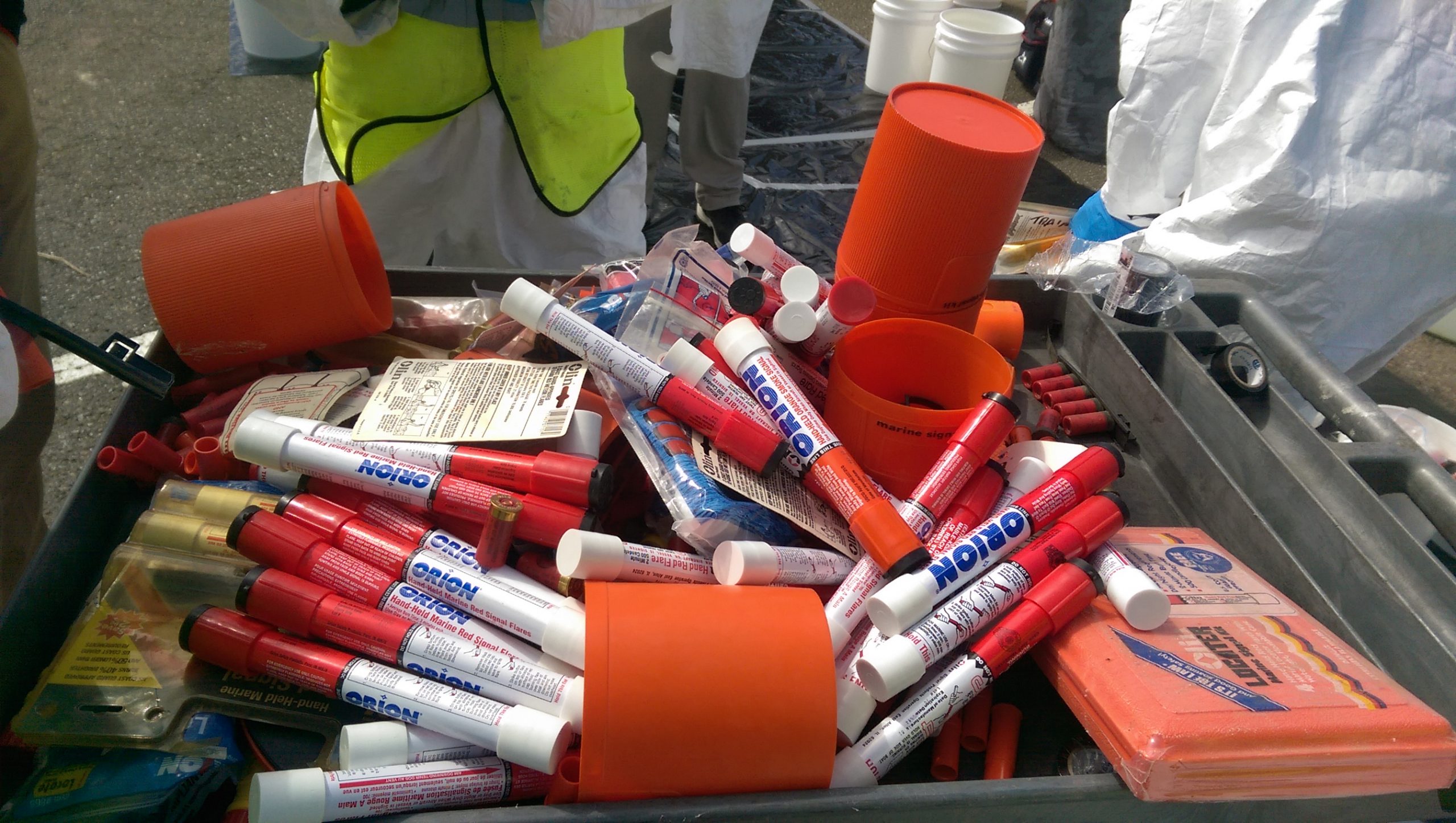 Expired Marine Flare Collection for East Contra Costa and Alameda Counties