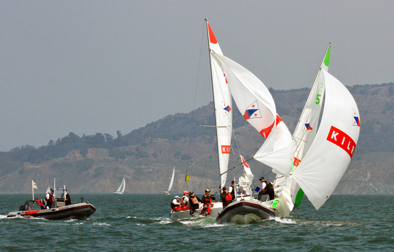 Match racing in St. Francis Yacht Club J/22s