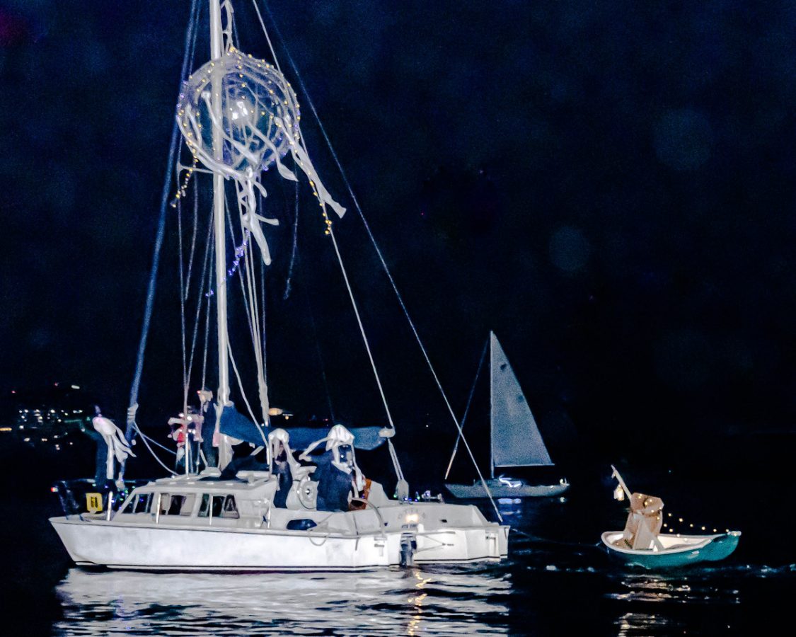 Lighted boats