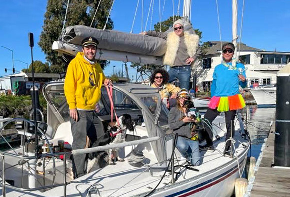 Alegria crew in Alameda