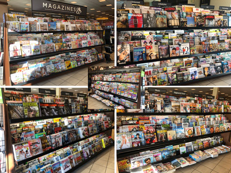 Magazines at Barnes and Noble