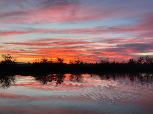 Red sunset