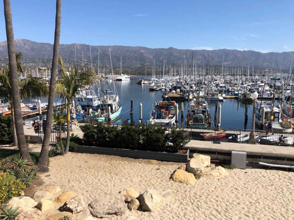 Santa Barbara YC boats