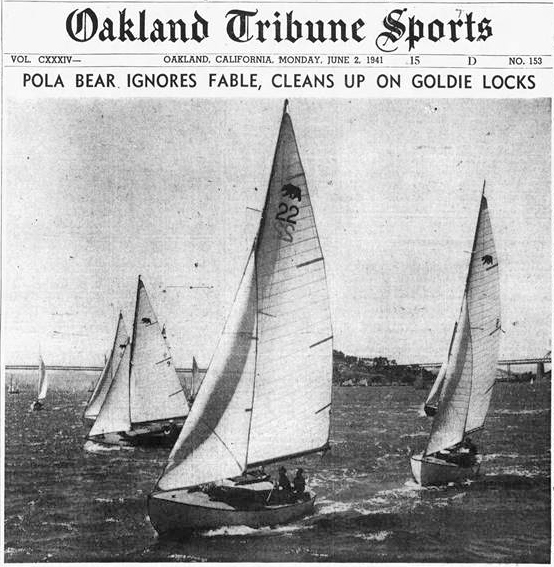 Bear boats in Oakland Tribune
