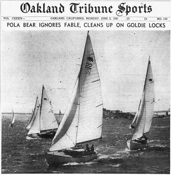 Bear boats in Oakland Tribune