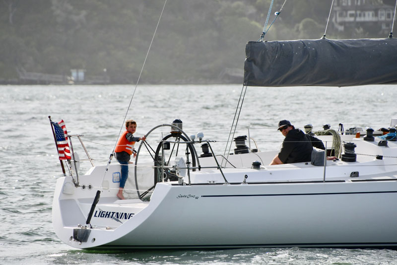 Santa Cruz 52 Lightning - young skipper