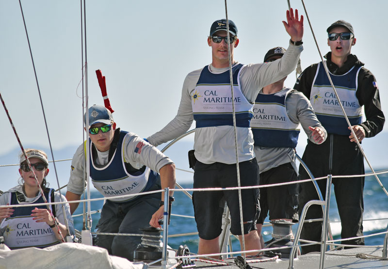 Cal Maritime sailors