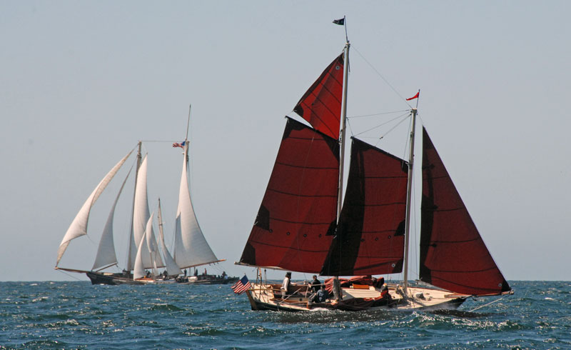 Schooners racing