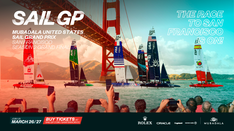 SailGP Season 2 San Francisco Finale Poster