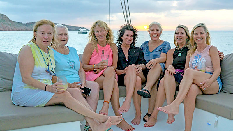 Girls' charter to Sea of Cortez