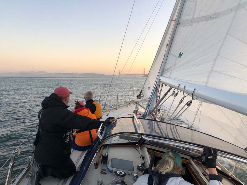 Corinthian Yacht Club Friday night races.