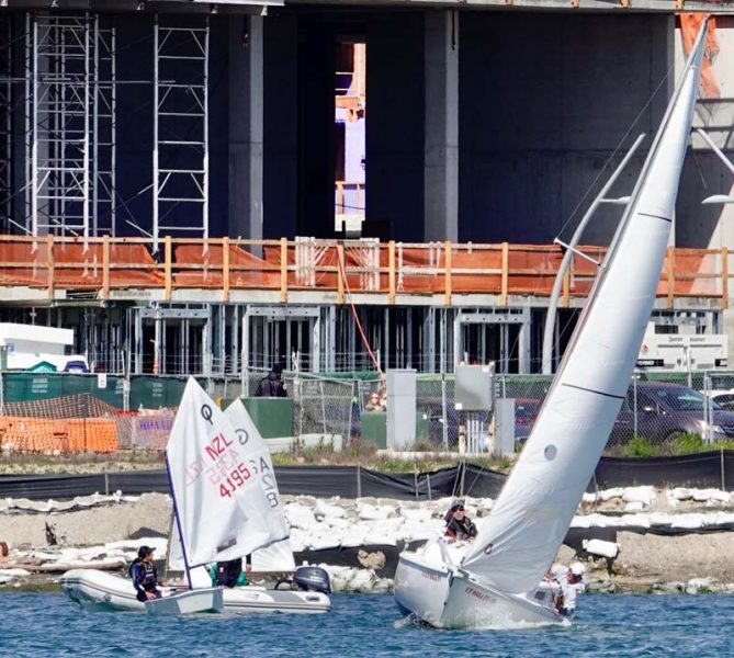 Brooklyn Basin sailing