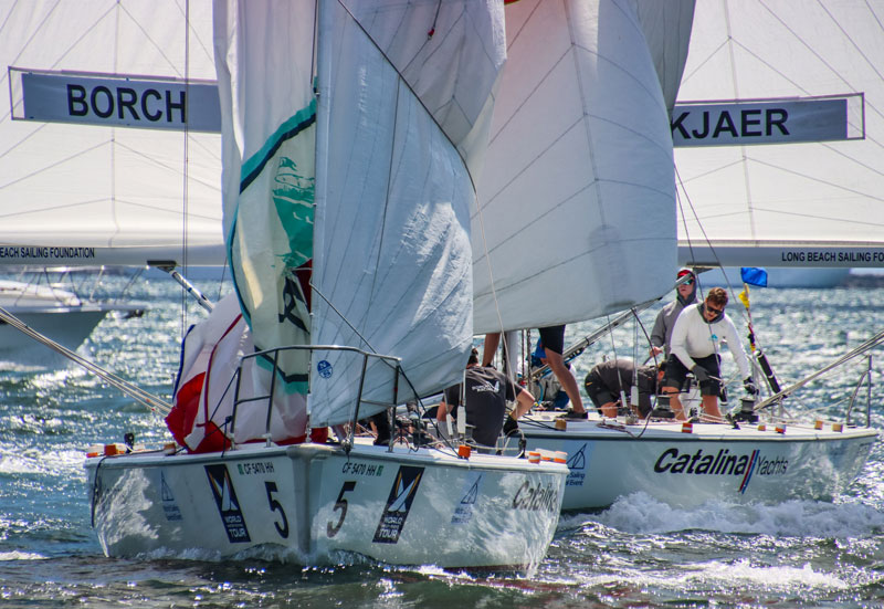 Borch and Kjaer in Catalina 37s
