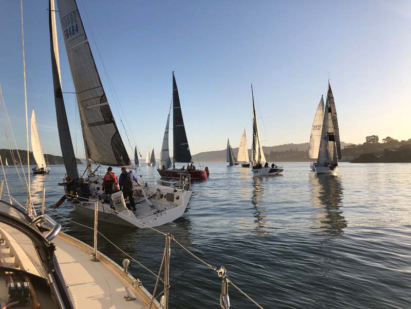 Corinthian Yacht Club Friday night races.