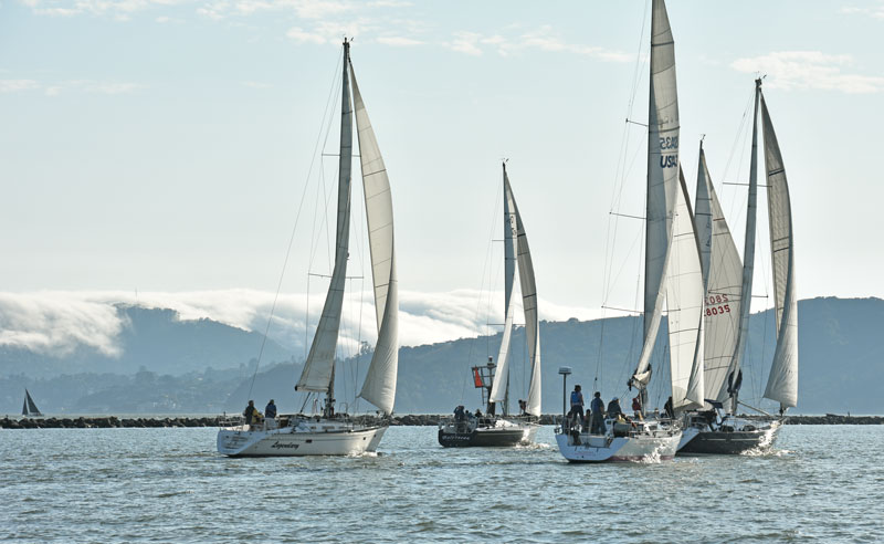 RYC beer can race start