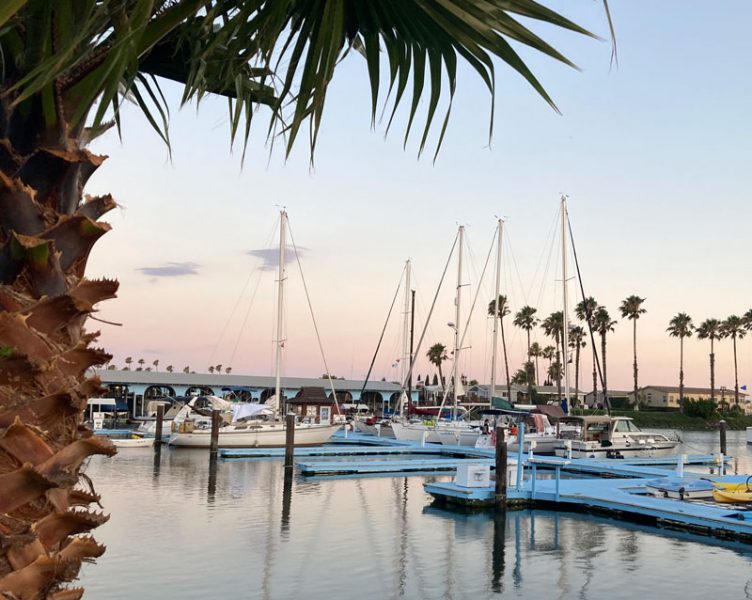 Sailboats at Oxbow Marina