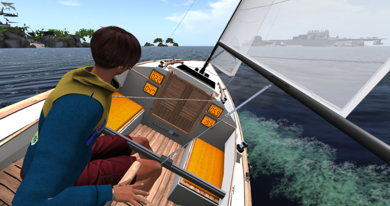 Dave Block VR sailing