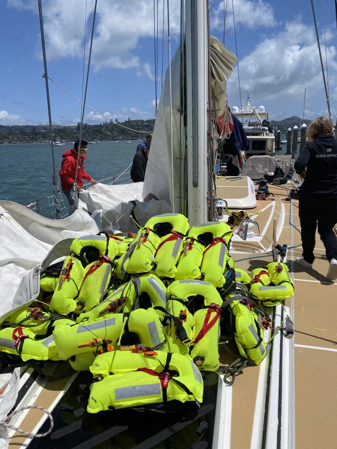 Clipper Race lifevests