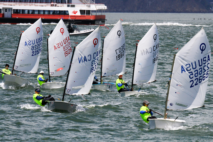 St Francis YC Heavy Weather Optis