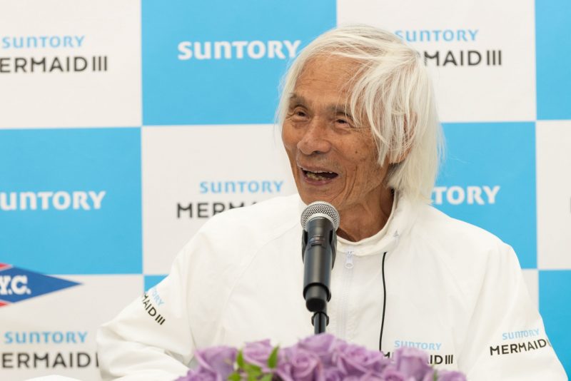 Kenichi Horie at press conference