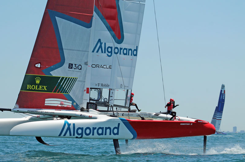 Canada SailGP boat