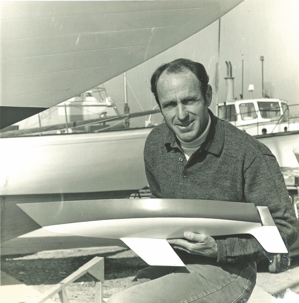 August issue - man with model boat