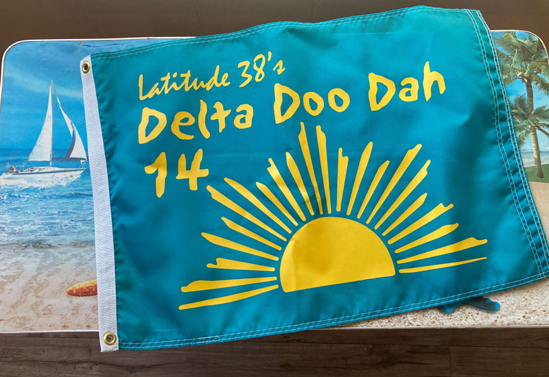 Delta Doo Dah 14 burgee