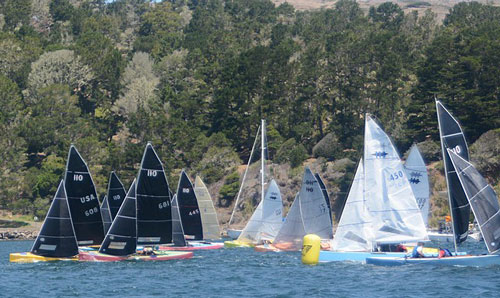 I-110 fleet on Tomales Bay