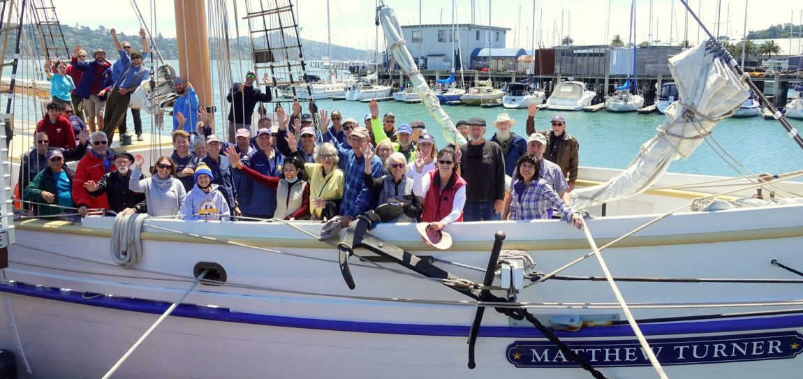 crew on boat