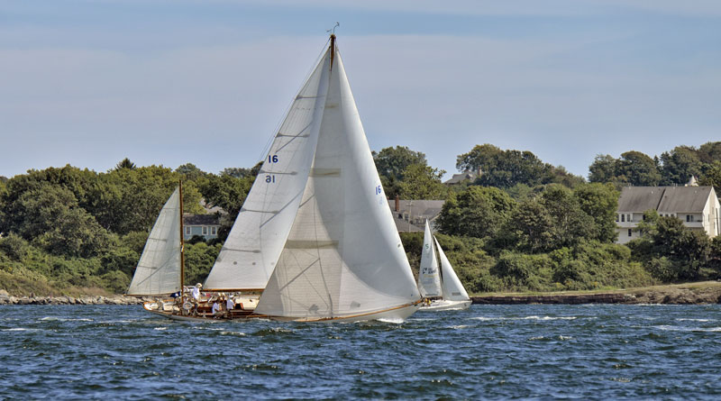 Dorade on an upwind leg