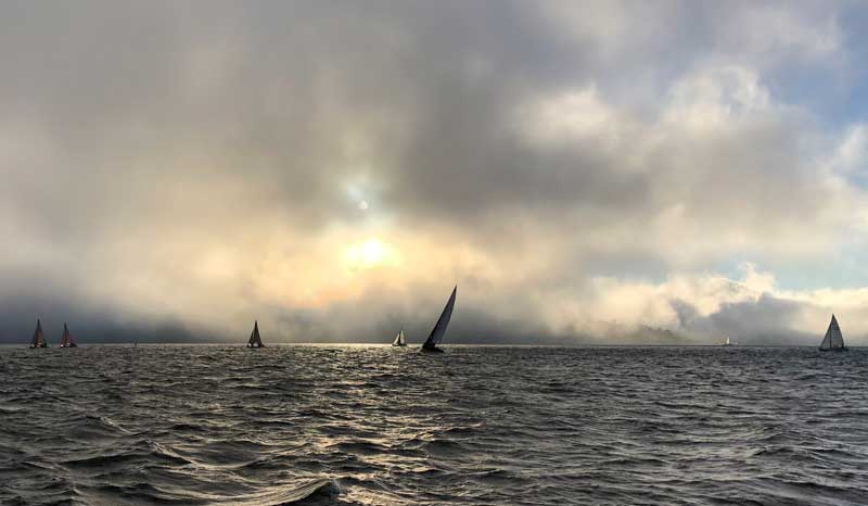 Sailing Sausalito Fog