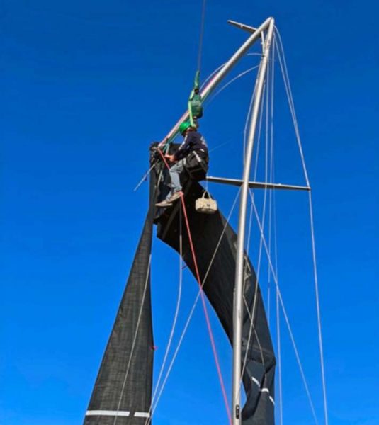 Mast repair / rigging