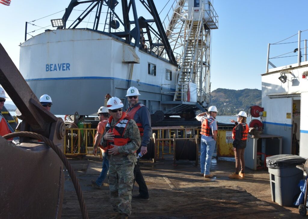 Dredging San Rafael Channel