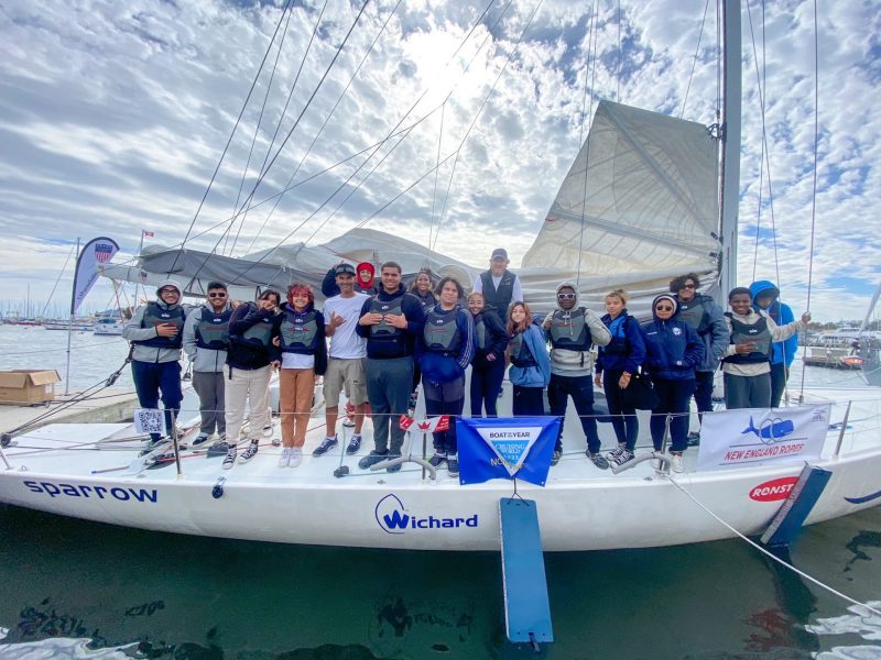 Sparrow and crew at Annapolis