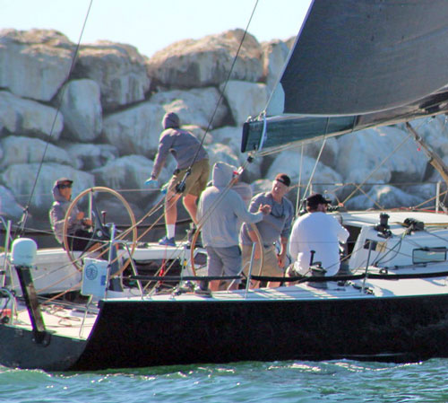 Marina del Rey breakwater