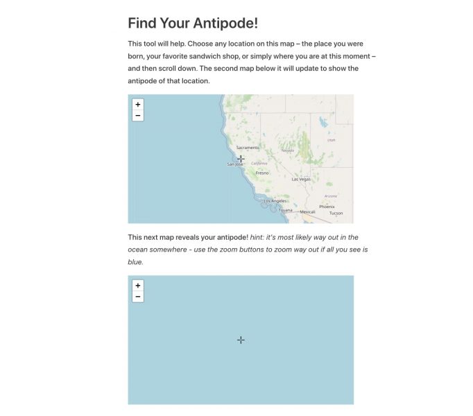 Find Your Antipode