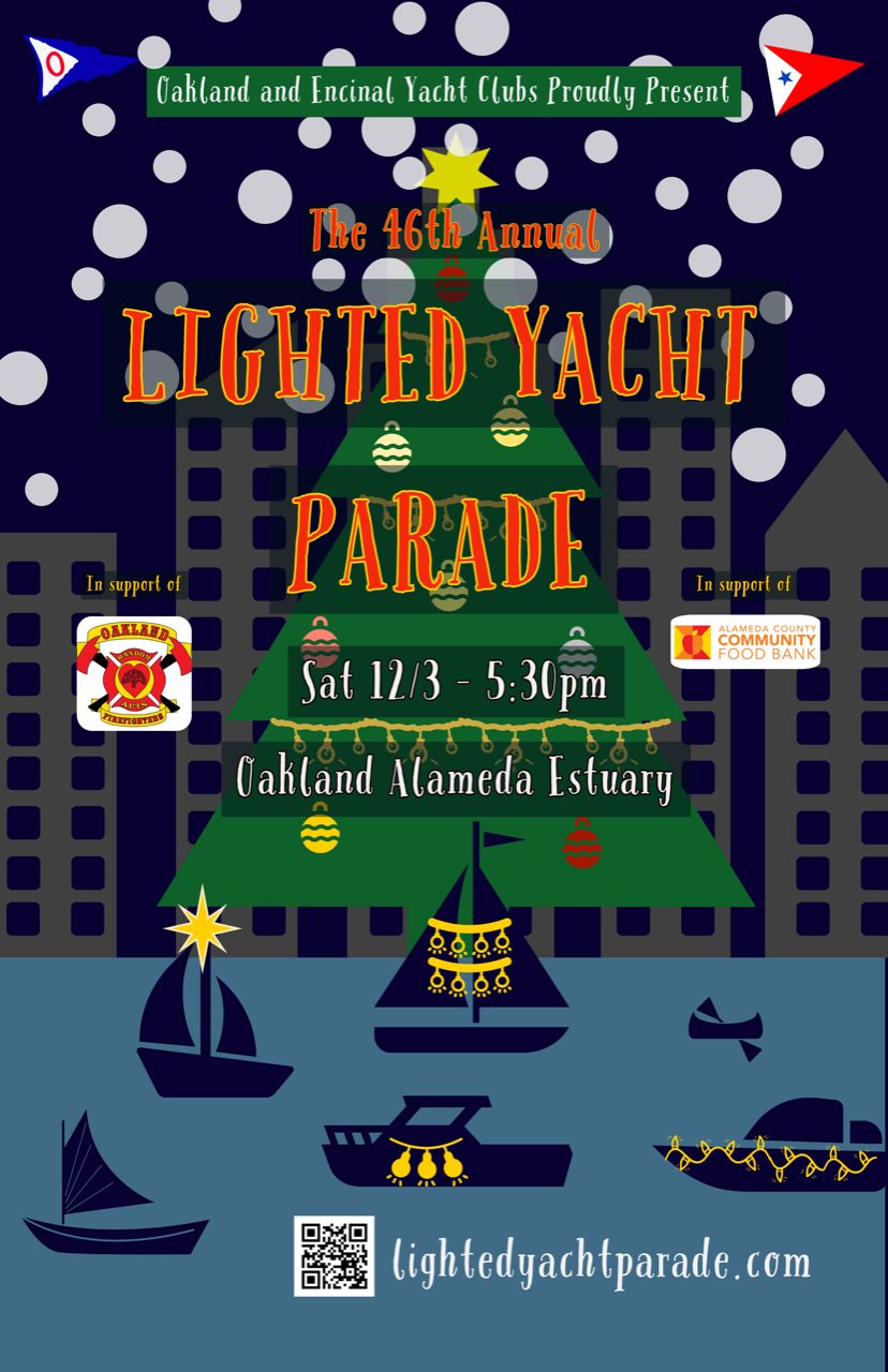 lighted yacht parade flyer