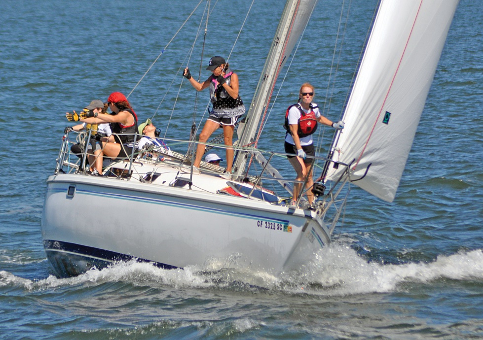 Red Bra Regatta crew