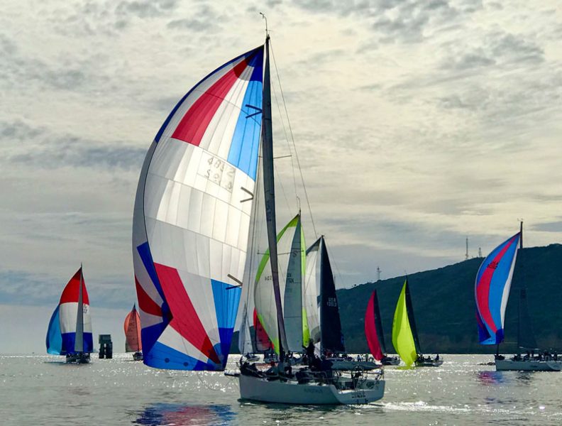 Spinnakers at Point Loma