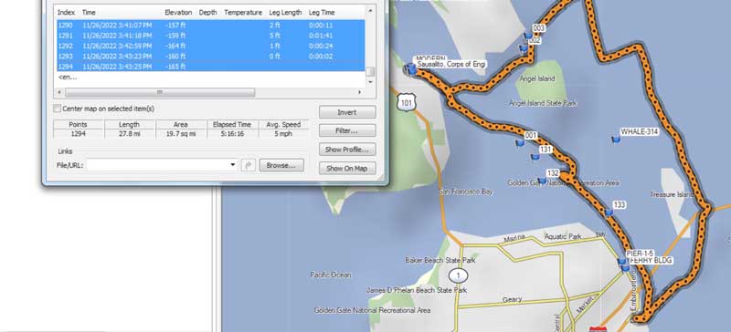 Modern Sailing sail track