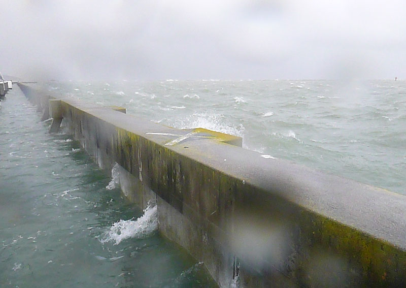 Richmond YC breakwater