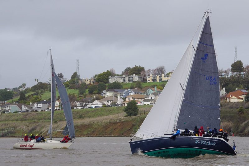 rainy Satruday sailing