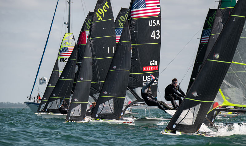 49er fleet start