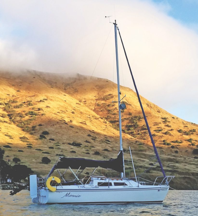 sailboat at Catalina