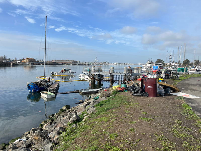 Oakland waterfront