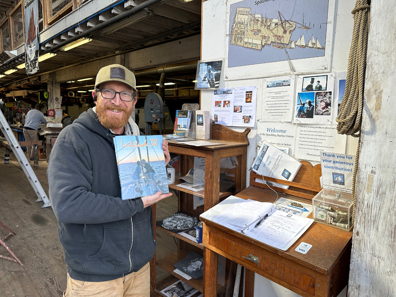 Pete at Spauldings in Sausalito