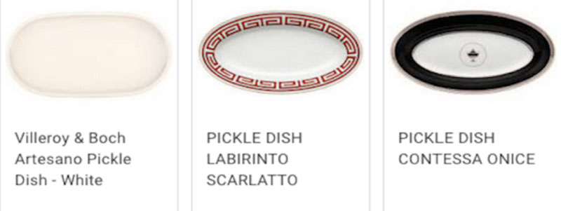 pickle dishes